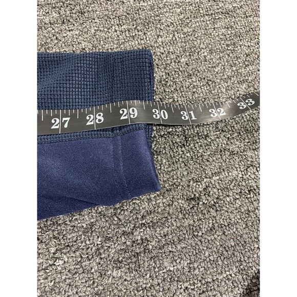 Spyder Jacket Mens Medium Blue Full Zip Long Sleeve Sweater Coat Marlin Fleece - Picture 8 of 16